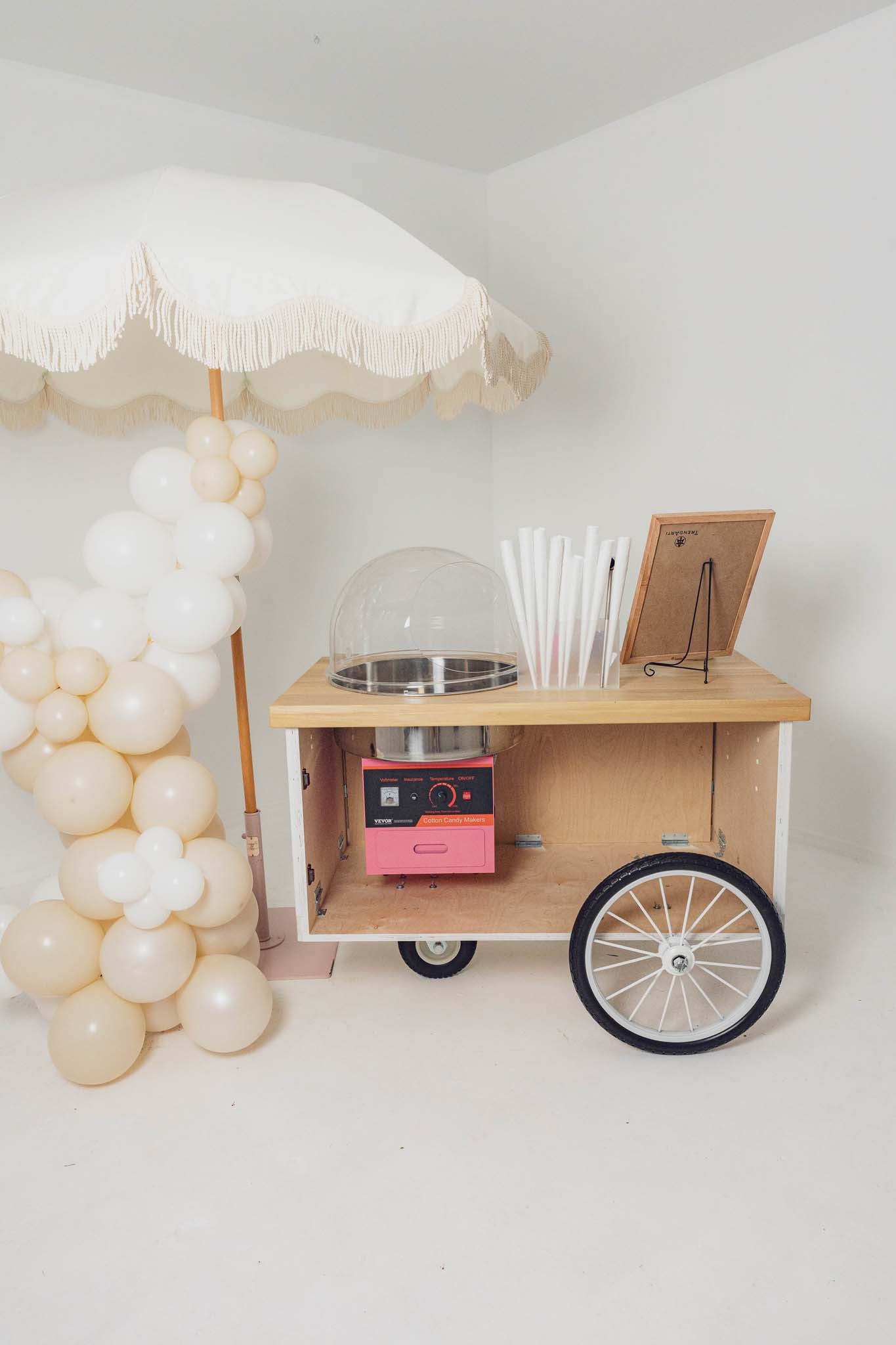 Cart & Cotton Candy Top Package