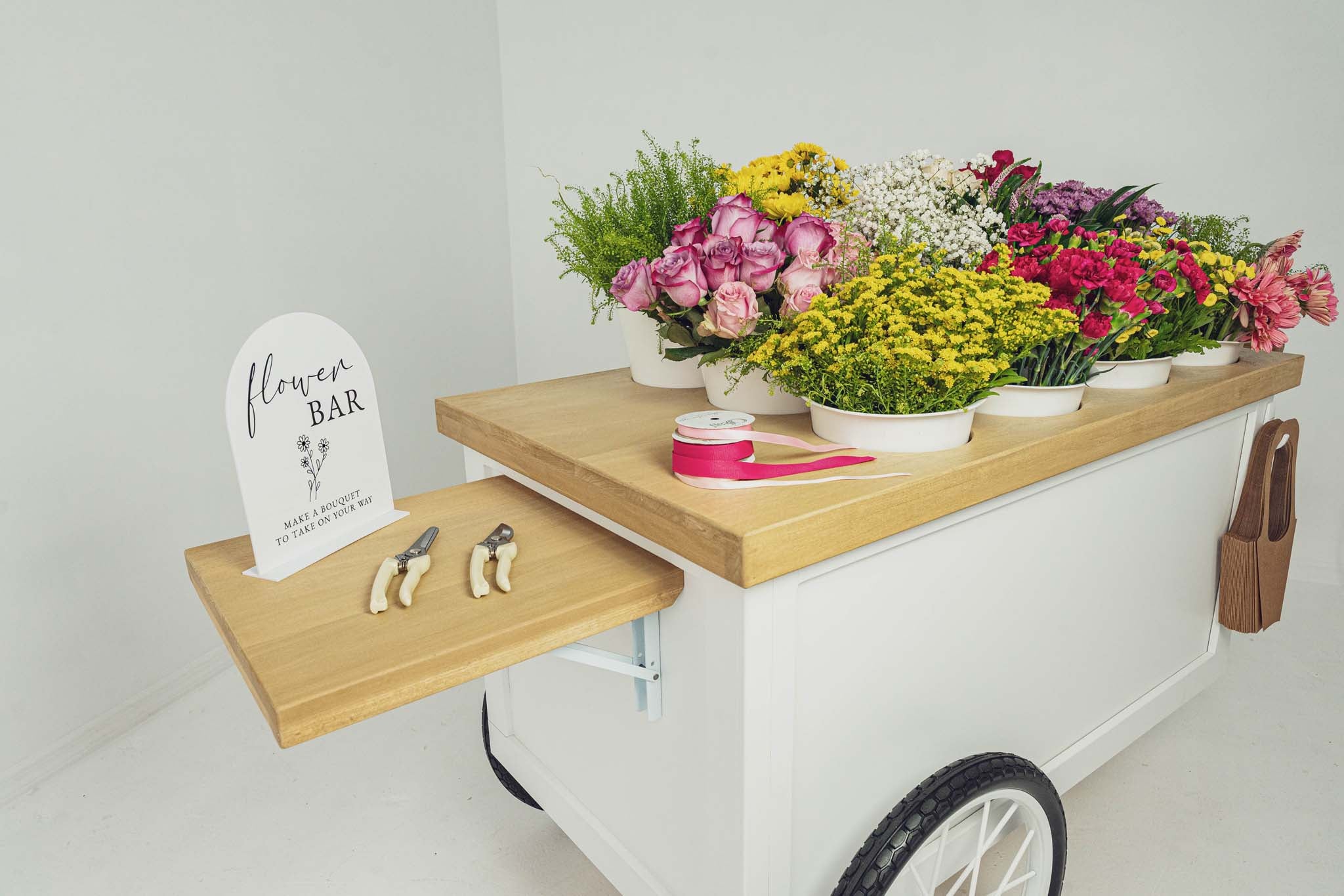 Collapsing Side Shelf