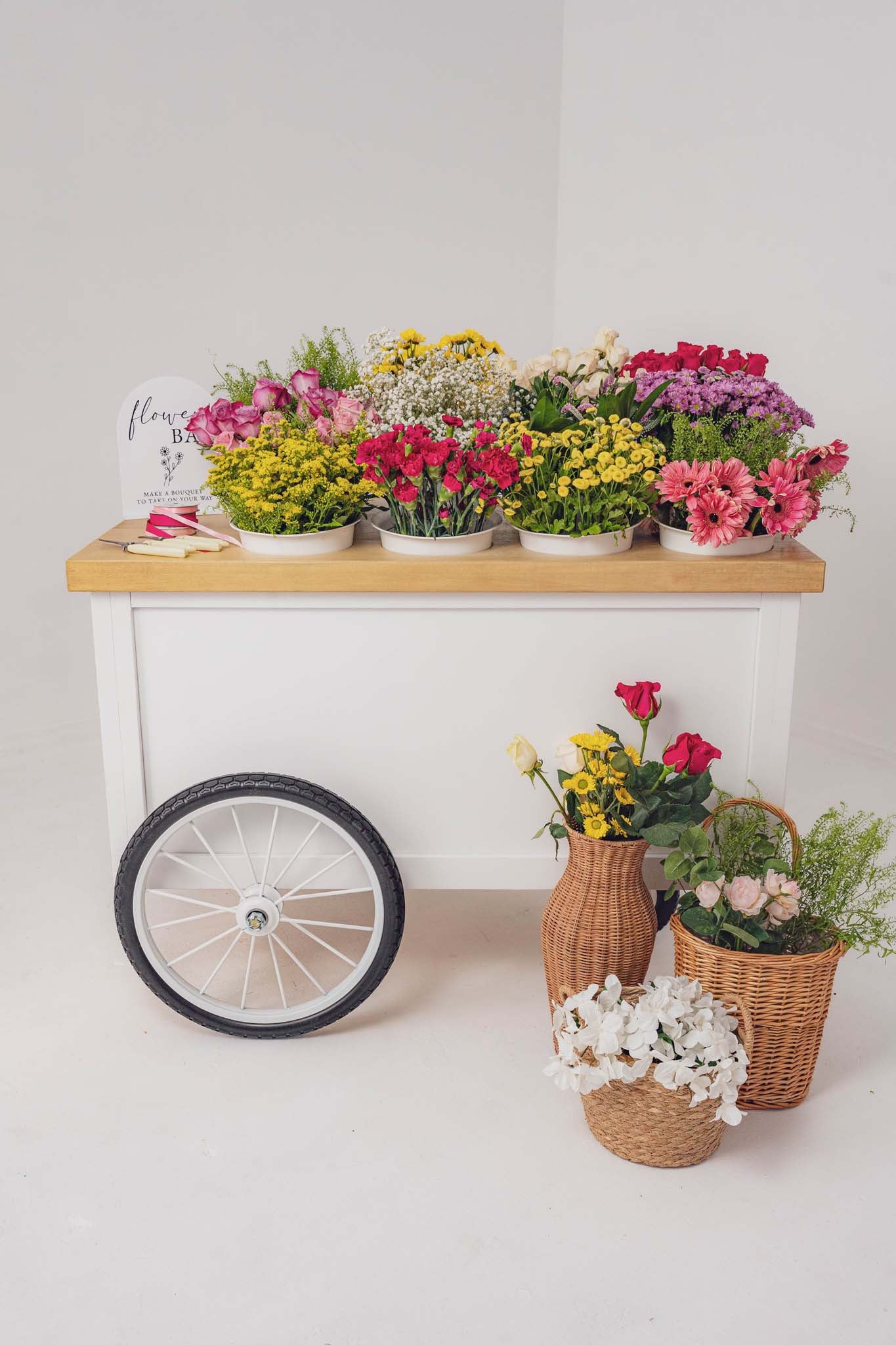 Cart & Flower Top Package